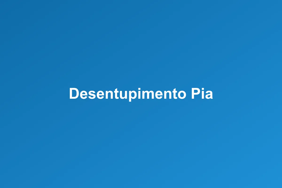Desentupimento profissional em Barueri